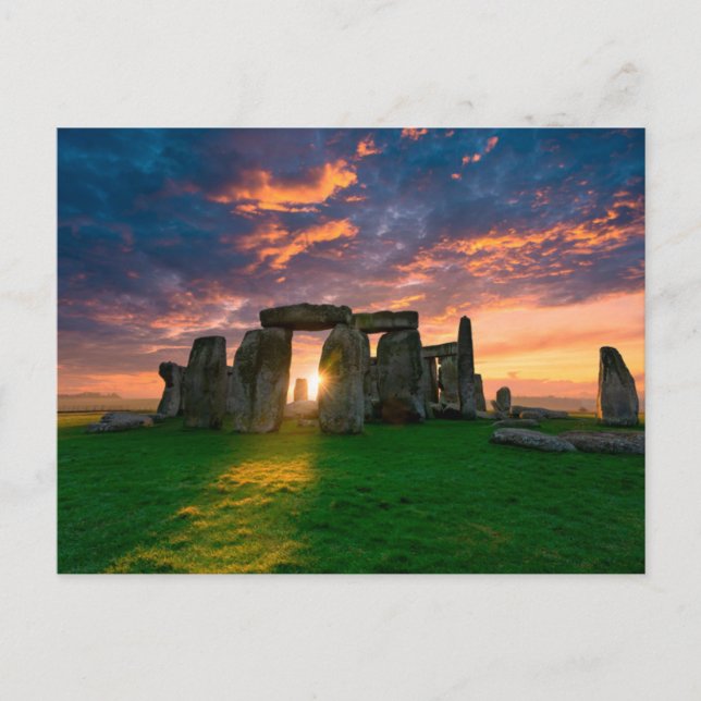 Carte Postale Monuments | Stonhenge, Angleterre (Devant)