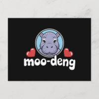 Moo Deng Bouncy Pig en image thaï bébé hippopotame