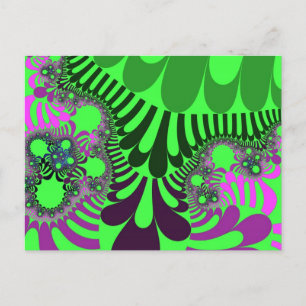 Carte Postale Mood de raisin vert