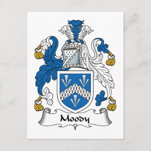 Carte Postale Moody Family Crest
