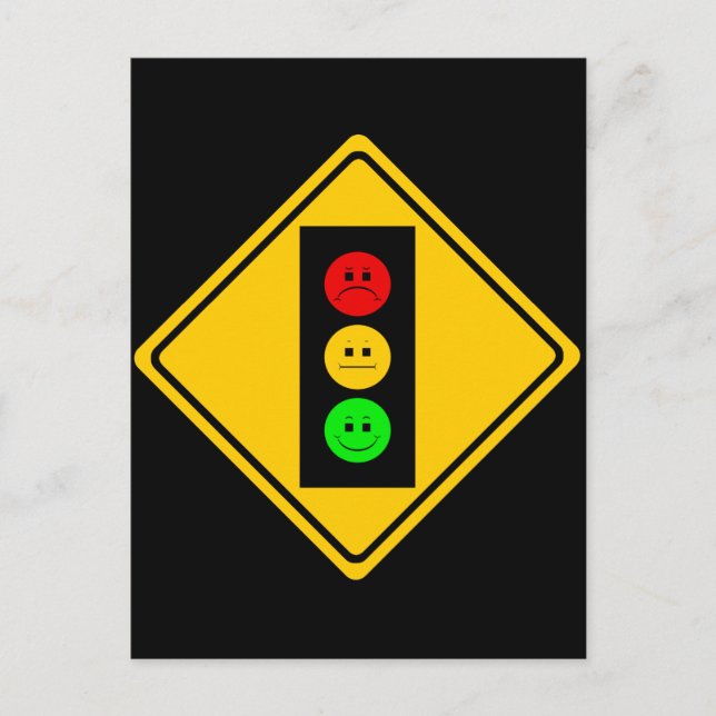 Carte Postale Moody Stoplight (Devant)