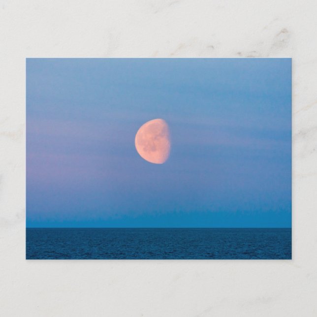 Carte Postale Moon Over the Bering Sea | Russia Far East (Devant)