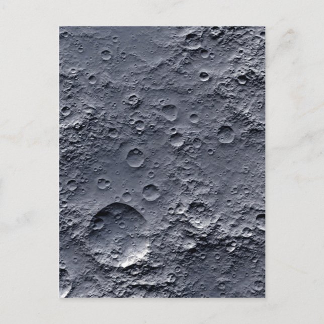 Carte Postale Moon Surface (Devant)