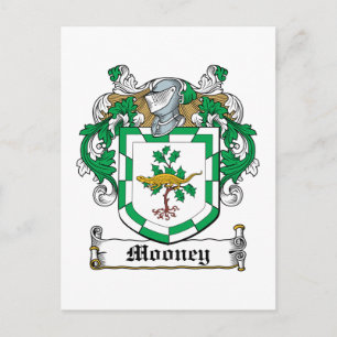 Carte Postale Mooney Family Crest