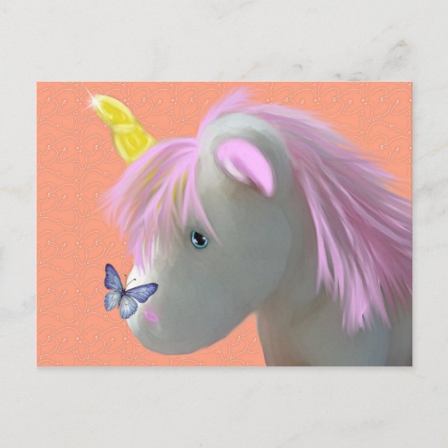 Carte Postale Moonstone la licorne (Devant)