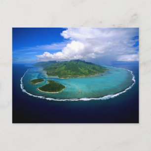 Carte postale Moorea Island Aperçu, Polynésie fran