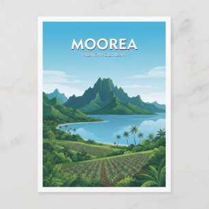 Carte Postale Moorea, Polynésie française Maharepa