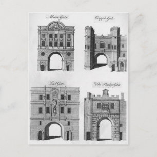 Carte Postale Moorgate, Cripplegate, Ludgate Bridgegate