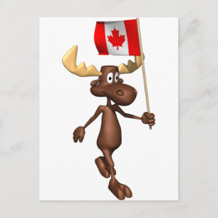 Carte Postale Moose Canada