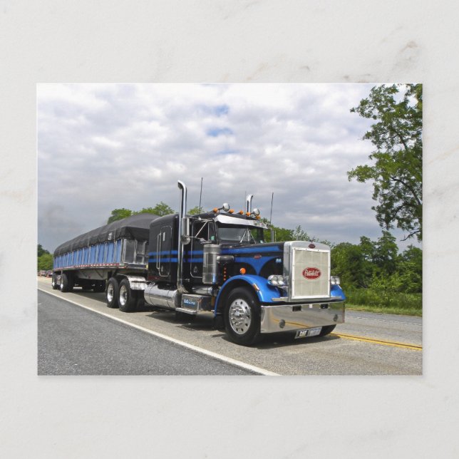 Carte postale Moose Peterbilt 359 (Devant)
