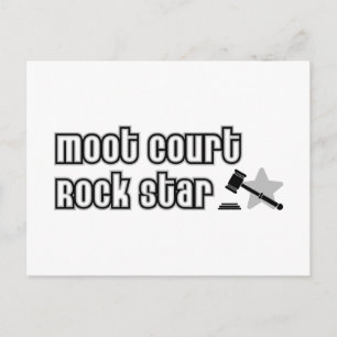 Carte Postale Moot Court Rock Star