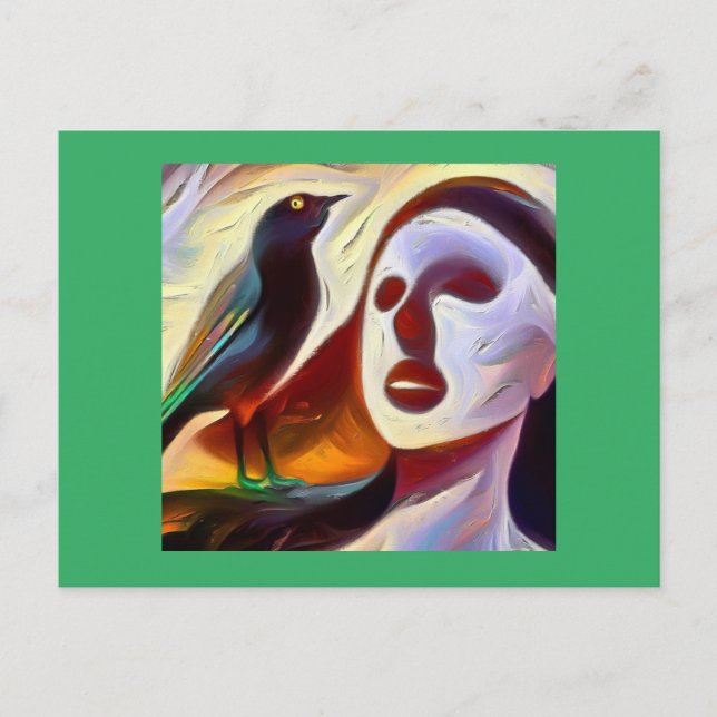 Carte Postale Moqueur Esprit Animal 3 (Devant)