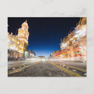Carte Postale Morelia Michoacan Nights