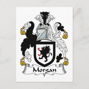 Carte Postale Morgan Family Crest