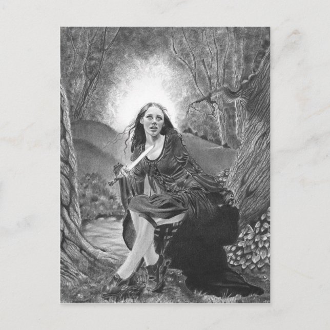 Carte postale Morgan Le Fay (Devant)