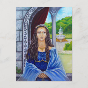 Carte Postale Morgane, prêtresse d'Avalon
