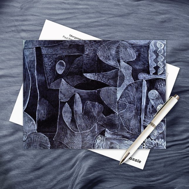 Carte Postale Morgangrau Surréalisme Abstrait Paul Klee (Créateur téléchargé)