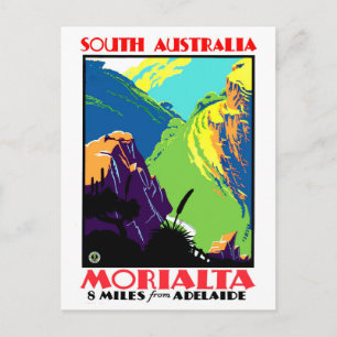 Carte Postale Morialta, à 13 km d'Adélaïde, en Australie-Méridio