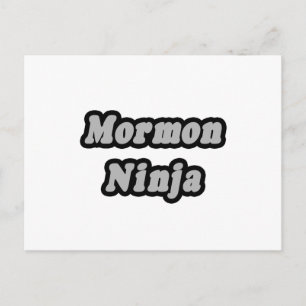 Carte Postale Mormon Ninja