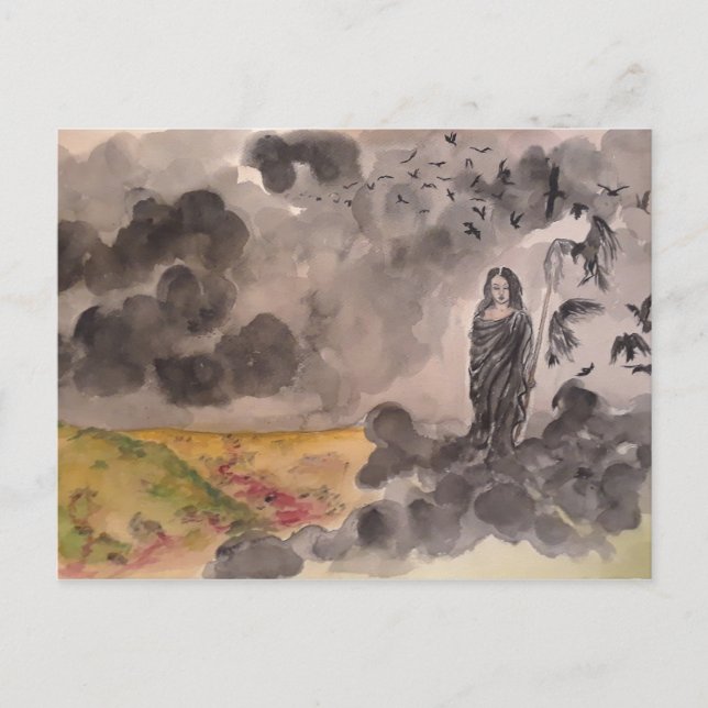 Carte postale Morrigan (Devant)