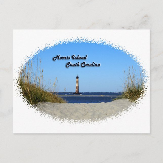 Carte Postale Morris Island - Phare (Devant)