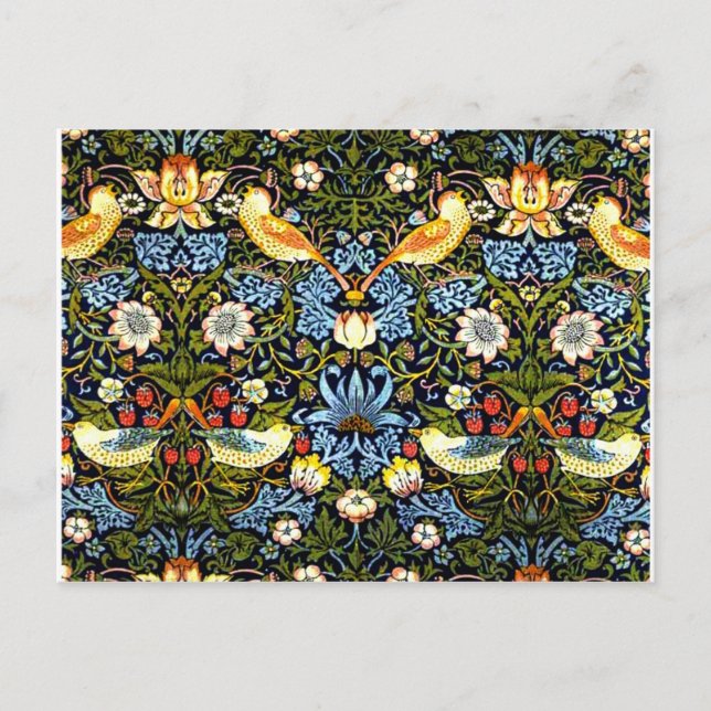 Carte Postale Morris - Thief aux fraises (Devant)