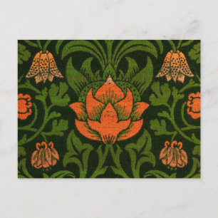 Carte Postale Morris - Violet et Columbine (vue closeup)