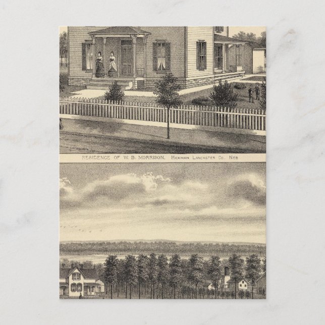 Carte Postale Morrison et Greenamyre, Nebraska (Devant)