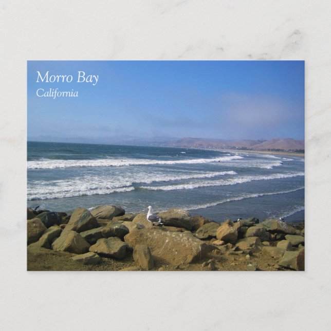 Carte Postale Morro Bay, Californie (Devant)