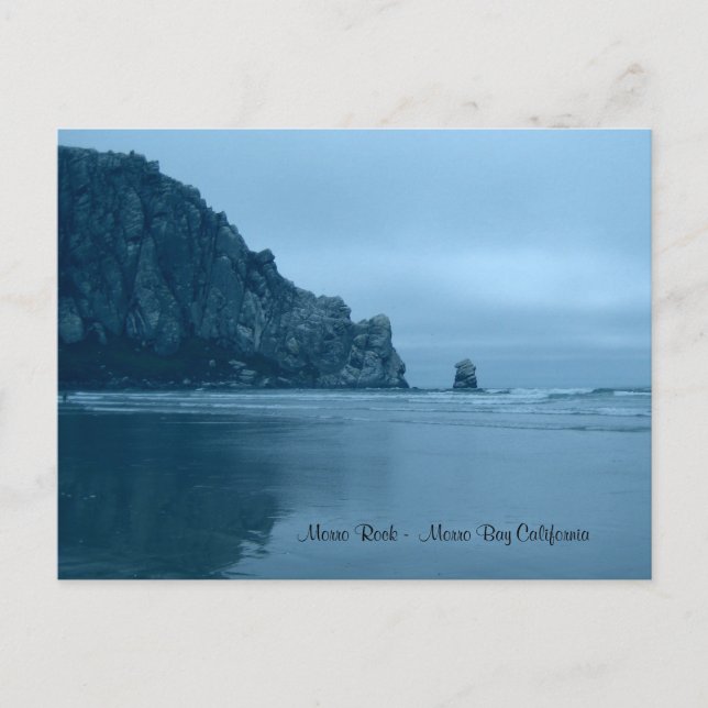 Carte Postale Morro Rock - Morro Bay Californie (Devant)