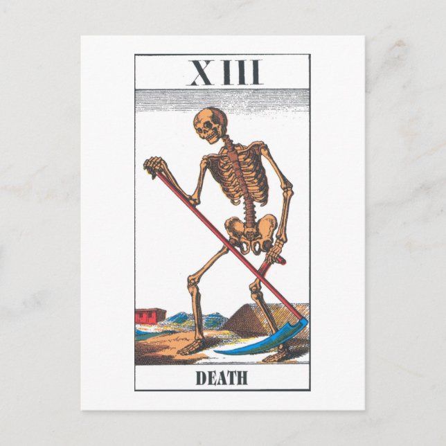 Carte Postale mort (Devant)