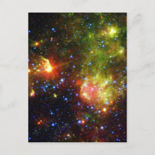 Carte Postale Mort de Dusty de l'étoile massive NASA