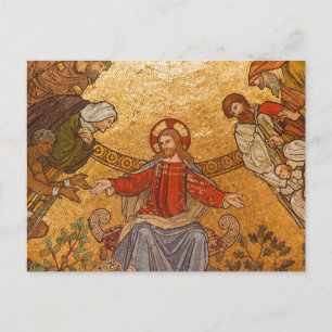 Carte Postale mosaïque de jésus christ