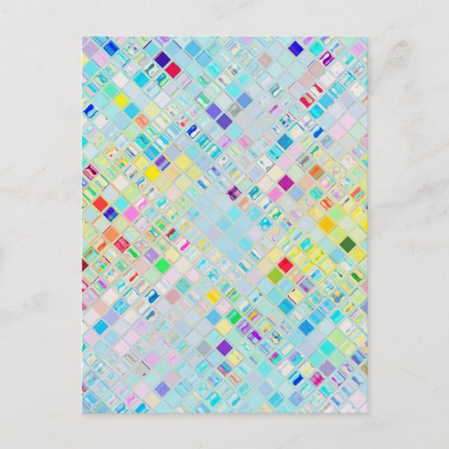 Carte Postale Mosaïque recréée (Devant)