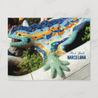 Mosaïques du parc de Barcelone Guell