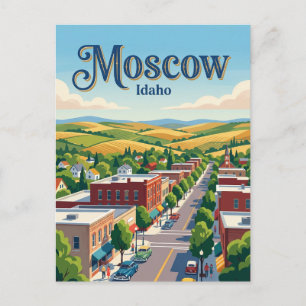 Carte Postale Moscou Idaho