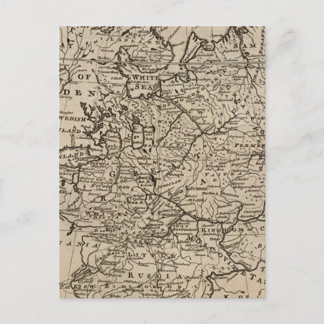 Carte Postale Moscovy, Russie (Devant)