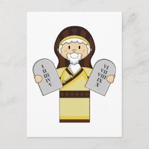 Carte postale Moses Character