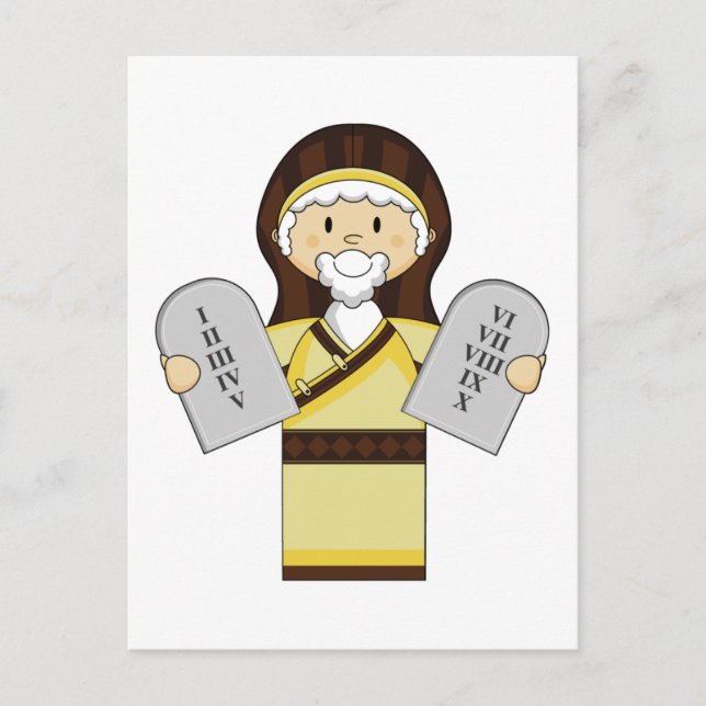 Carte postale Moses Character (Devant)