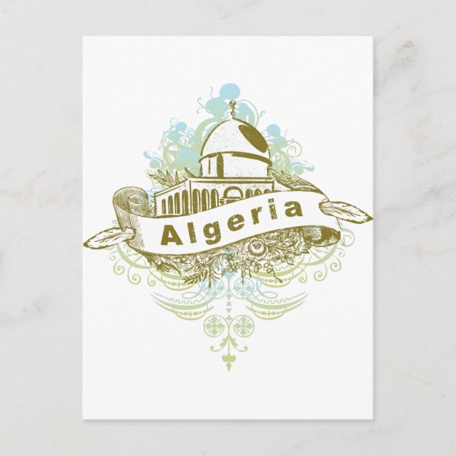 Carte Postale Mosquée Algérie (Devant)