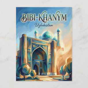 Carte Postale Mosquée Bibi-Khanym Ouzbékistan