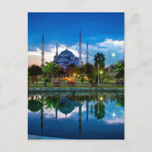 Carte Postale Mosquée Bleue à Istanbul