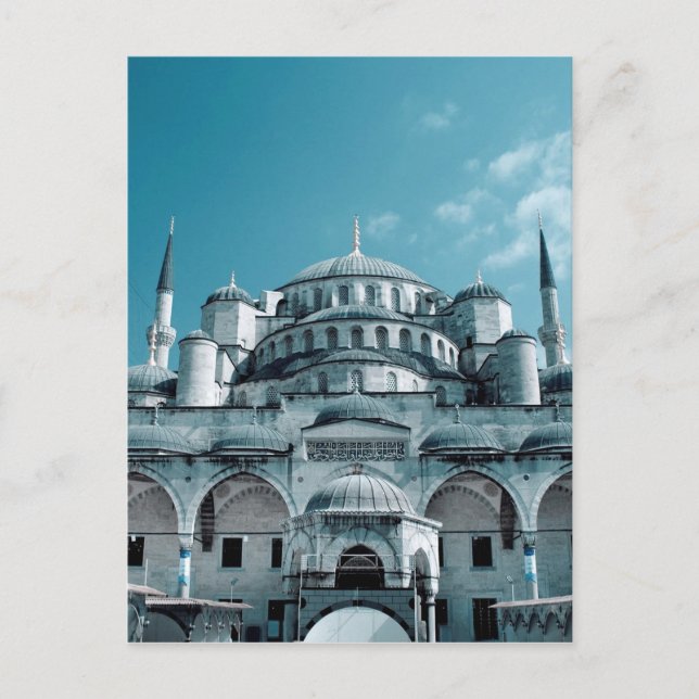 Carte Postale Mosquée Bleue à Istanbul (Devant)