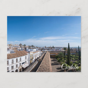 Carte Postale Mosquée-Cathédrale de Cordoue d'en haut en Espagne