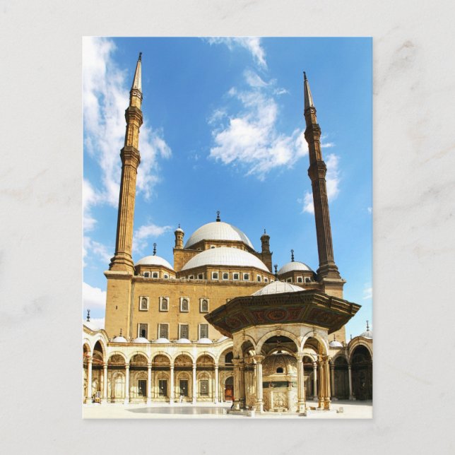 Carte Postale Mosquée de Mohame Ali (Devant)