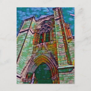 Carte Postale MOSQUÉE DE SELIMIYE, peinture de Nicosie