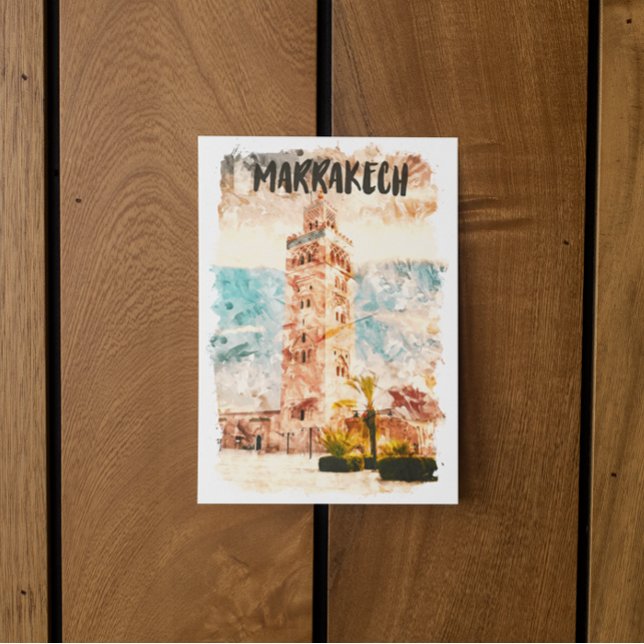 Carte Postale Mosquée Marrakech Maroc Koutoubia (marrakech islamic architecture postcard)