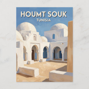 Carte Postale Mosquée traditionnelle de Houmt Souk Tunisie