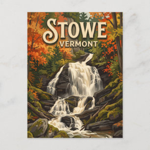 Carte Postale Moss Glen Falls Stowe Vermont
