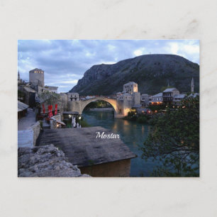 Carte Postale Mostar, Bosnie-Herzégovine
